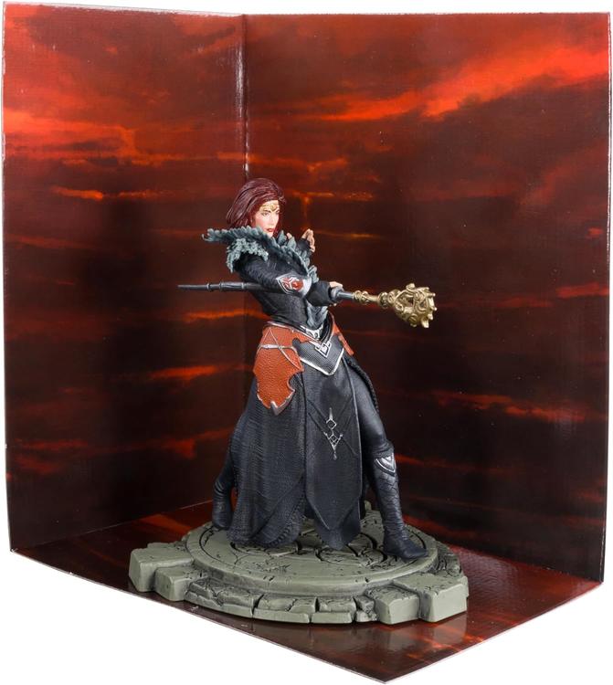 McFarlane - Figurine Statue détaillée à l'échelle 1:12  -  Diablo IV  -  Epic Ice Blades Sorceress