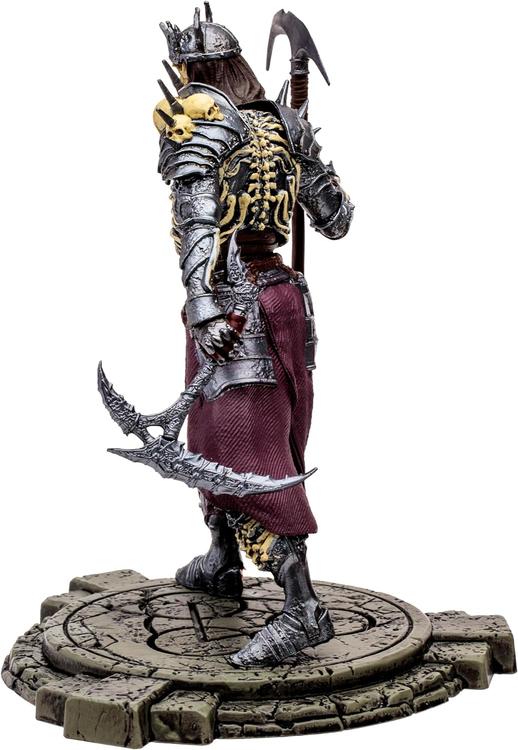 McFarlane - Figurine Statue détaillée à l'échelle 1:12  -  Diablo IV  -  Common Bone Spirit Necromancer