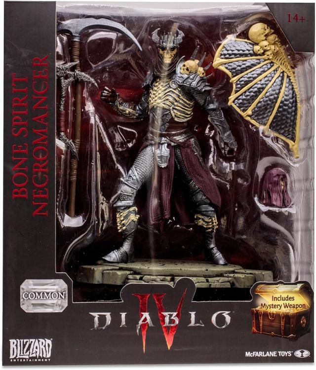 McFarlane - Detailed 1:12 Scale Statue Figure - Diablo IV - Common Bone Spirit Necromancer