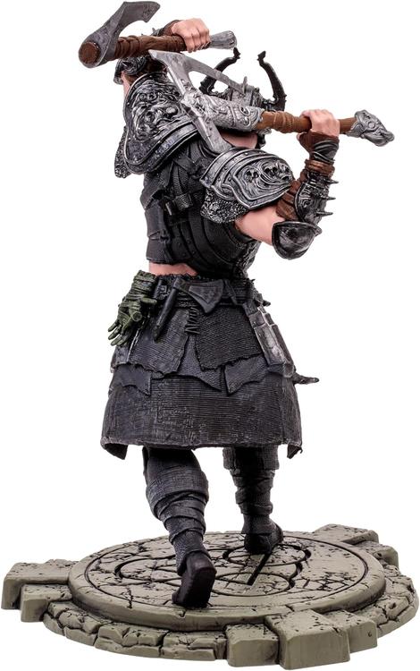 McFarlane - Figurine Statue détaillée à l'échelle 1:12  -  Diablo IV  -  Common Death blow Barbarian