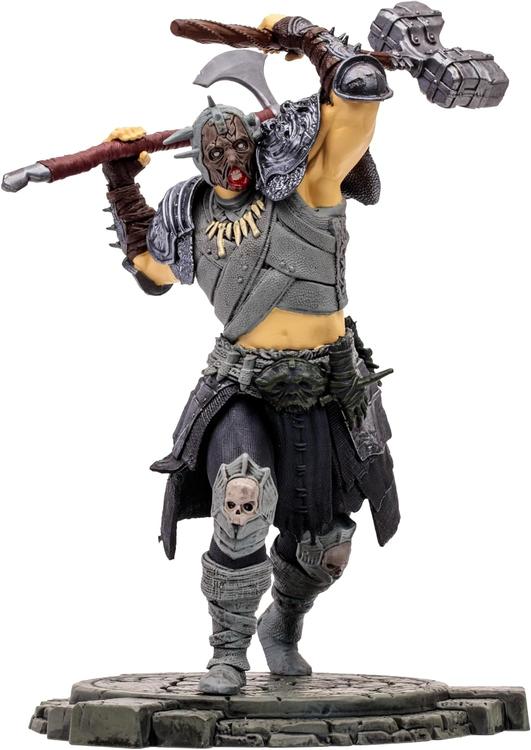 McFarlane - Figurine Statue détaillée à l'échelle 1:12  -  Diablo IV  -  Epic Whirlwind Barbarian
