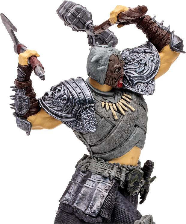 McFarlane - Figurine Statue détaillée à l'échelle 1:12  -  Diablo IV  -  Epic Whirlwind Barbarian
