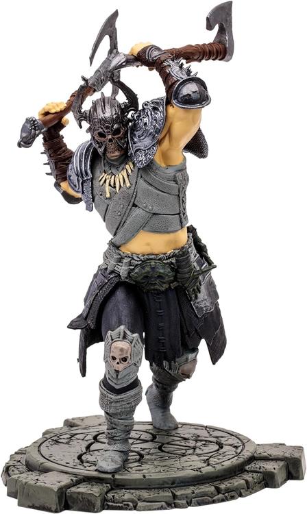 McFarlane - Detailed 1:12 Scale Statue Figure - Diablo IV - Epic Whirlwind Barbarian