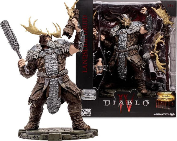 McFarlane - Figurine Statue détaillée à l'échelle 1:12  -  Diablo IV  -  Common Landslide Druid