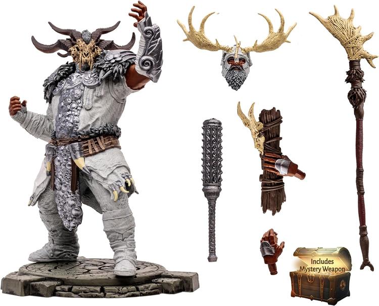 McFarlane - Figurine Statue détaillée à l'échelle 1:12  -  Diablo IV  -  Epic Lightning Storm Druid