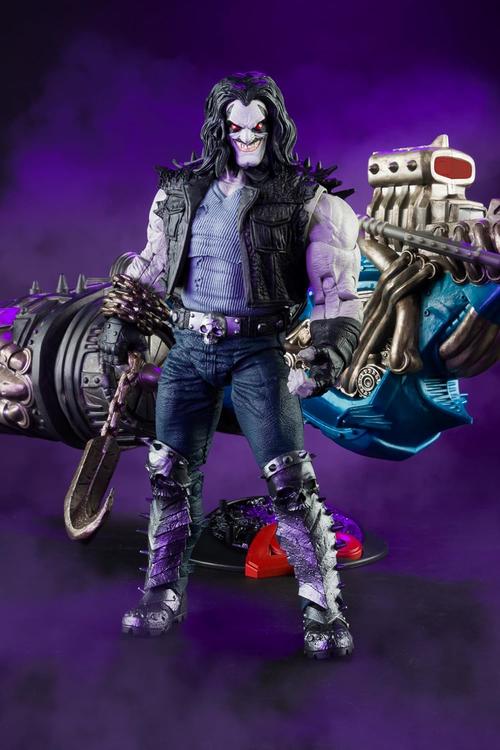 McFarlane - Gold Label collection  -  Figurine action de 53cm  -  DC Multiverse  -  Logo & Spacehog