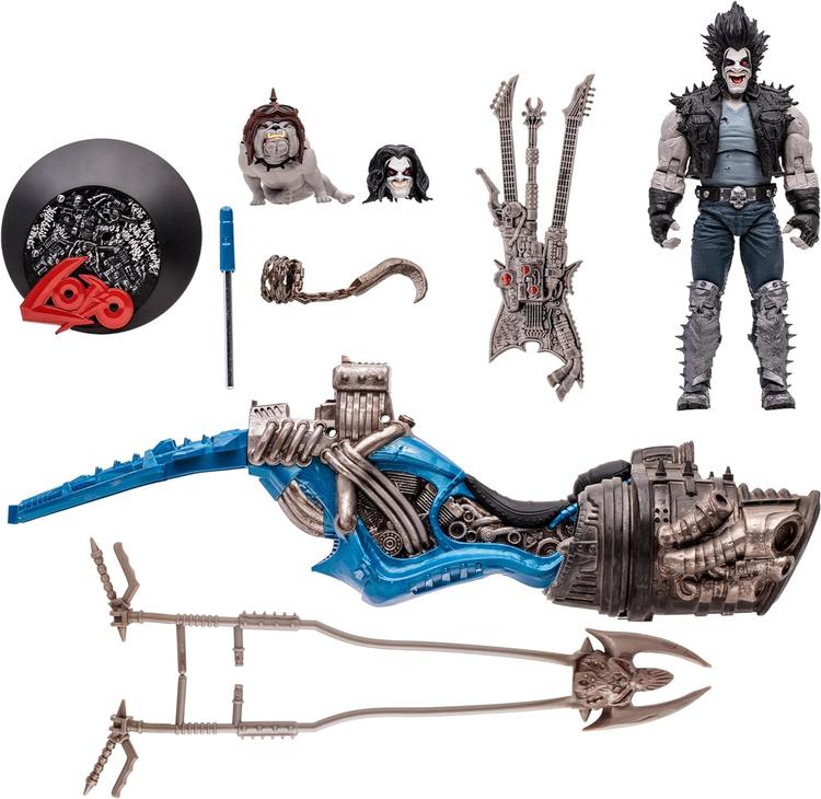 McFarlane - Gold Label collection  -  Figurine action de 53cm  -  DC Multiverse  -  Logo & Spacehog