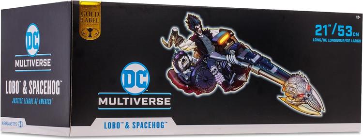 McFarlane - Gold Label collection  -  Figurine action de 53cm  -  DC Multiverse  -  Logo & Spacehog