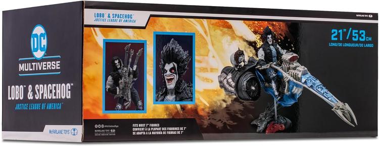 McFarlane - Gold Label collection  -  Figurine action de 53cm  -  DC Multiverse  -  Logo & Spacehog