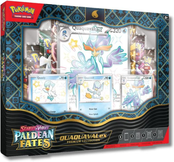 Pokémon - Scarlet & Violet Paldean Fates  -  Quaquaval ex Premium Collection