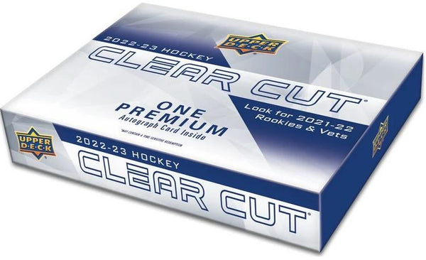 Upper Deck - Hobby Booster Box - Clear Cut 2021-22 hockey