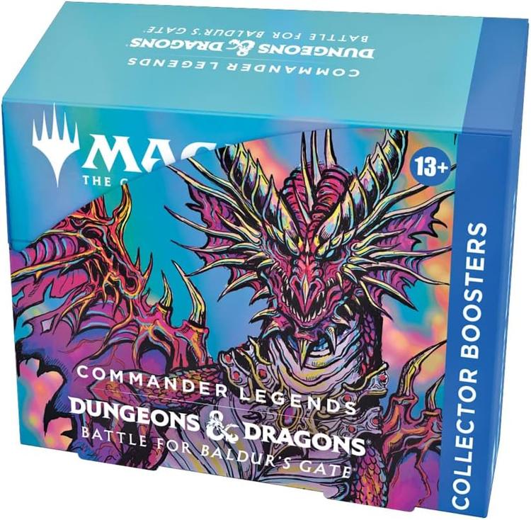 Magic The Gathering - Collector Boosters - Commander Legends  -  Dungeons & Dragons Battle for Baldur's Gate