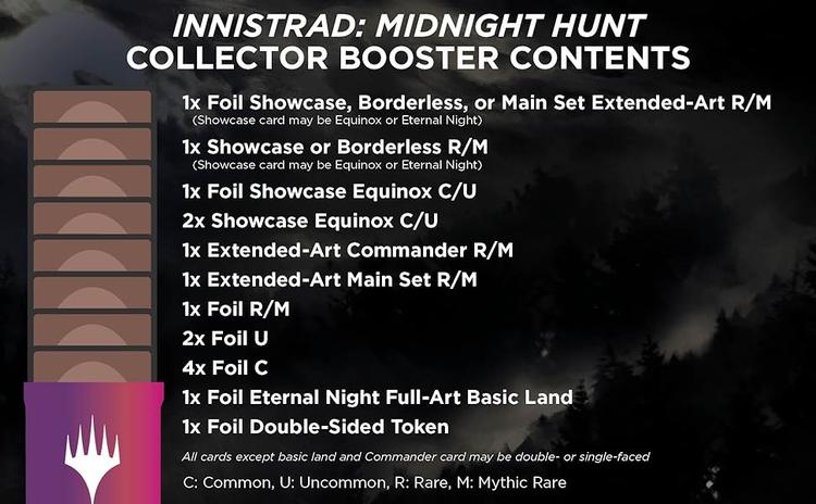 Magic The Gathering - Collector Boosters  -  Innistrad Midnight Hunt