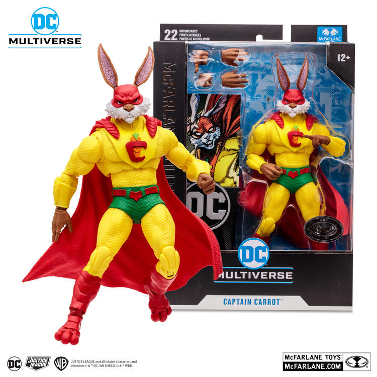 McFarlane Collector edition - Figurine action de 17.8cm  -  DC Multiverse  -  Justice League Incarnate Captain Carrot Premium Edition