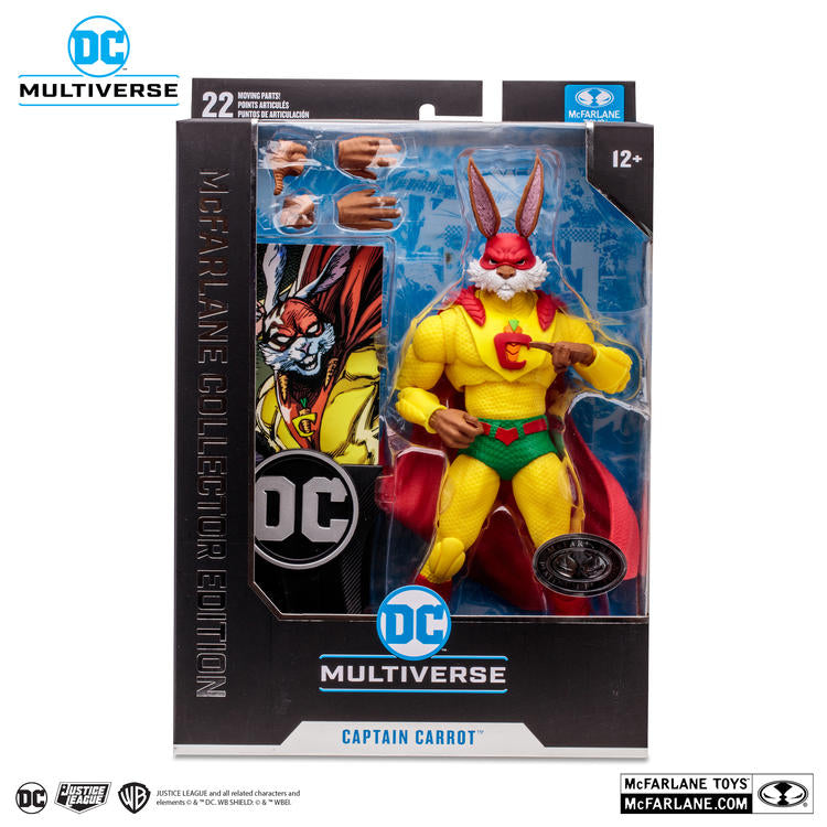 McFarlane Collector edition - 17.8cm action figure - DC Multiverse - Justice League Incarnate Captain Carrot Premium Edition