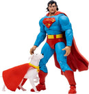 McFarlane Collector edition - Figurine action de 17.8cm  -  DC Multiverse  -  Return of Superman & Krypto