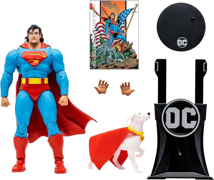 McFarlane Collector edition - 17.8cm action figure - DC Multiverse - Return of Superman & Krypto