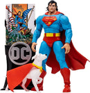 McFarlane Collector edition - Figurine action de 17.8cm  -  DC Multiverse  -  Return of Superman & Krypto