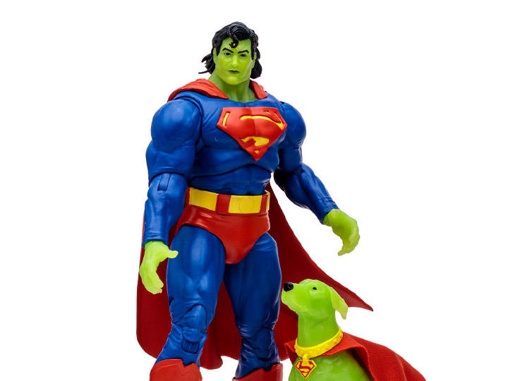 McFarlane Collector edition - Figurine action de 17.8cm  -  DC Multiverse  -  Return of Superman & Krypto Premium Edition