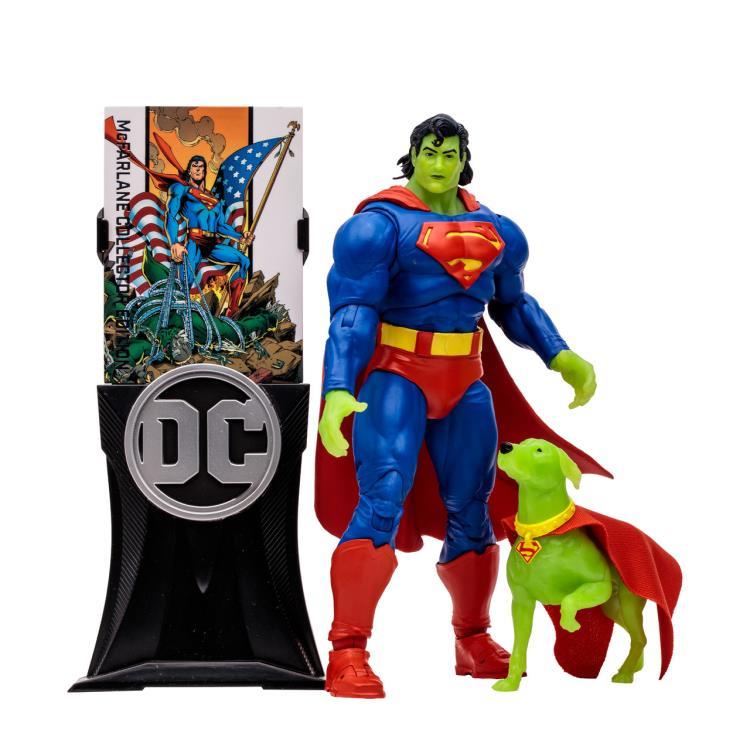 McFarlane Collector edition - Figurine action de 17.8cm  -  DC Multiverse  -  Return of Superman & Krypto Premium Edition