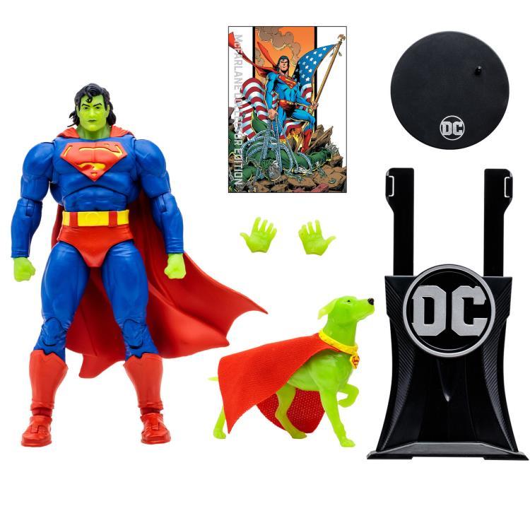 McFarlane Collector edition - Figurine action de 17.8cm  -  DC Multiverse  -  Return of Superman & Krypto Premium Edition
