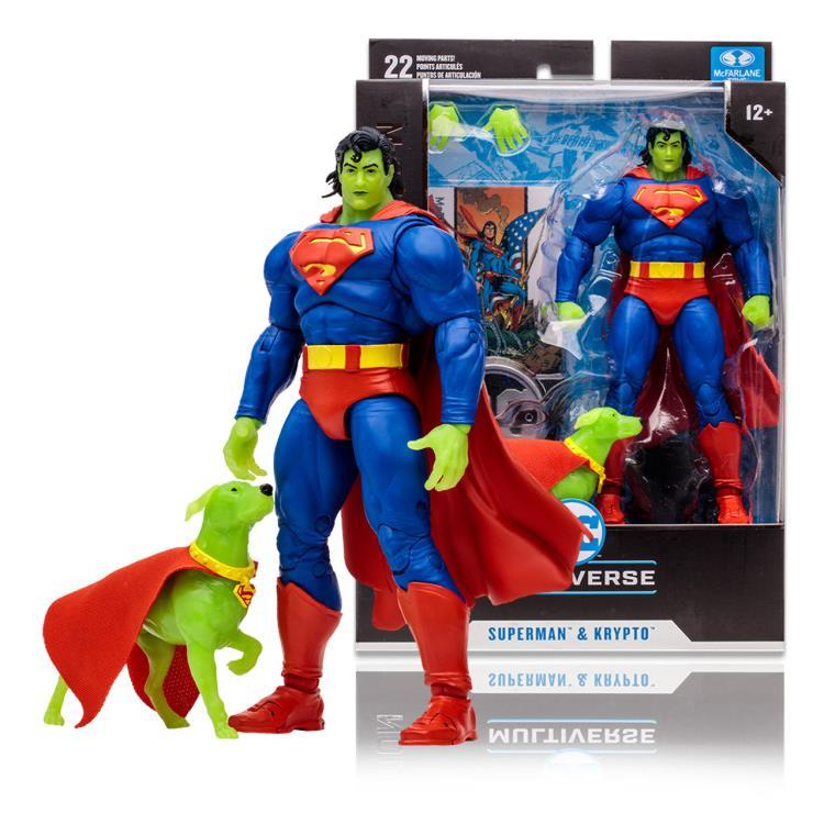 McFarlane Collector edition - 17.8cm action figure - DC Multiverse - Return of Superman & Krypto Premium Edition