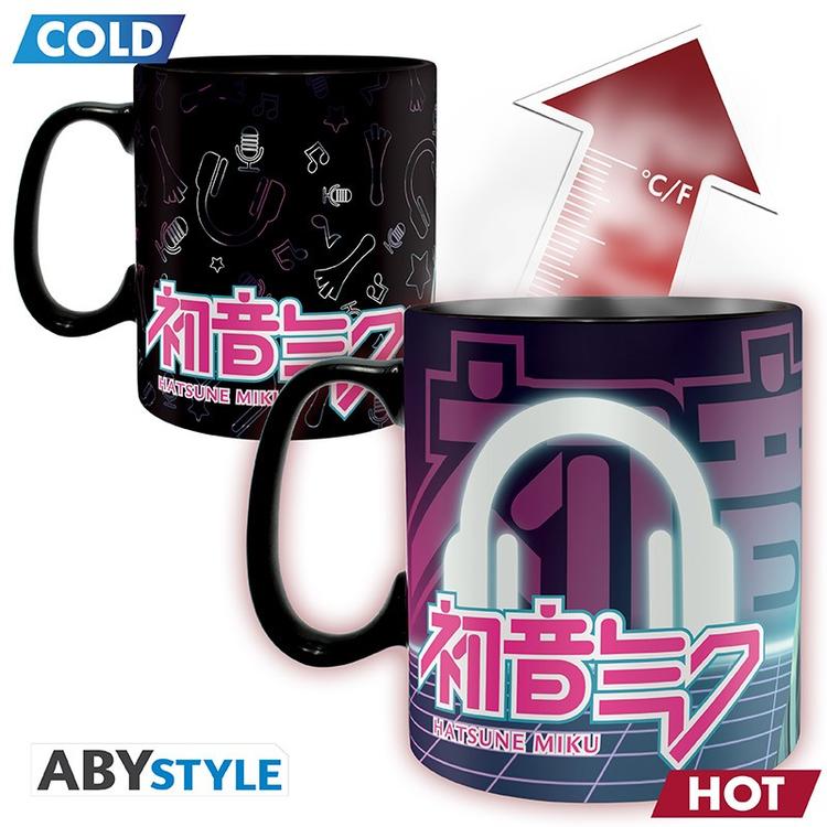 ABYstyle - Large 460 ml thermo-reactive mug - Hatsune Miku