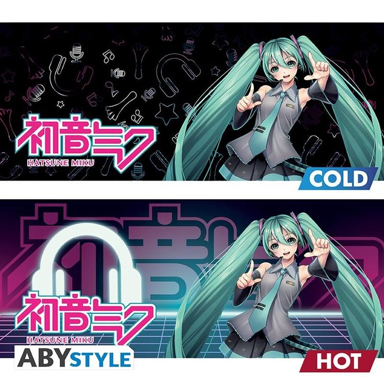 ABYstyle - Grande tasse thermo-réactive de 460 ml  -   Hatsune Miku