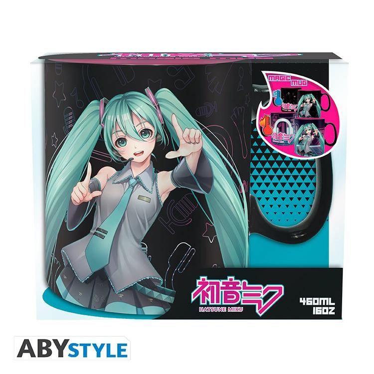 ABYstyle - Grande tasse thermo-réactive de 460 ml  -   Hatsune Miku
