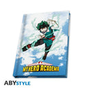 ABYstyle - Coffret Cadeau avec grand verre de 400 ml + broche + cahier de note  - My Hero Academia