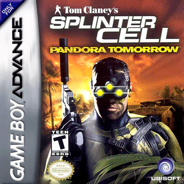 TOM CLANCY'S SPLINTER CELL - PANDORA TOMORROW  ( Cartouche seulement ) (usagé)