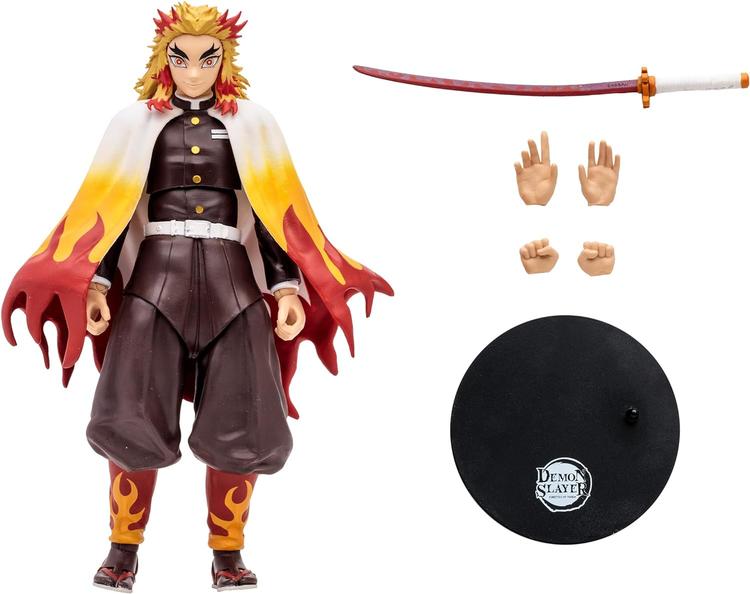 McFarlane - Figurine action de 17.8cm  -  Demon Slayer  -  Kyojuro Rengoku