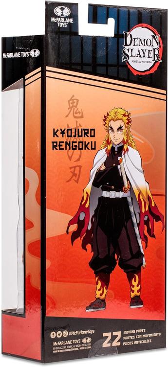 McFarlane - Figurine action de 17.8cm  -  Demon Slayer  -  Kyojuro Rengoku