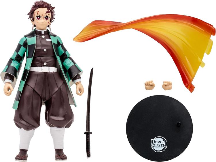 McFarlane - Figurine action de 17.8cm  -  Demon Slayer  -  Tanjiro Kamado