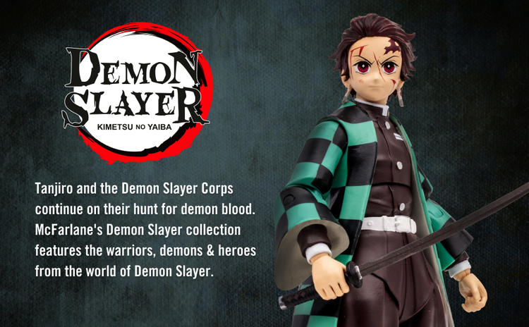 McFarlane - Figurine action de 17.8cm  -  Demon Slayer  -  Tanjiro Kamado