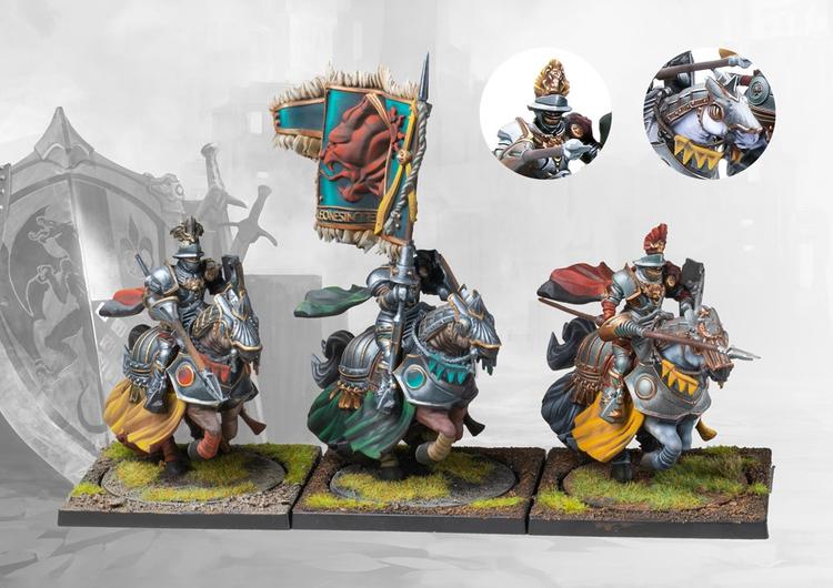 Para Bellum - Conquest The Last Argument of Kings - The Hundred Kingdoms Household Knights Regiment Expansion Set