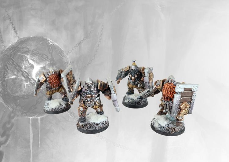 Para Bellum - Conquest The Last Argument of Kings  -  Dweghom Hold warriors / Hold Ballistae dual kit Regiment Expansion Set