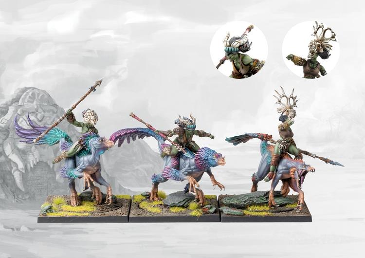 Para Bellum - Conquest  -  W'Adrhûn Raptor Riders Regiment Expansion Set