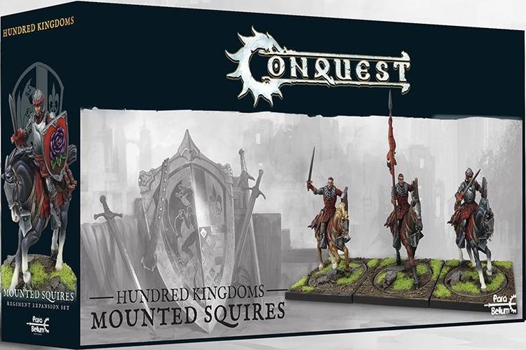 Para Bellum - Conquest  -  Hundred Kingdoms Mounted Squires Regiment Expansion Set