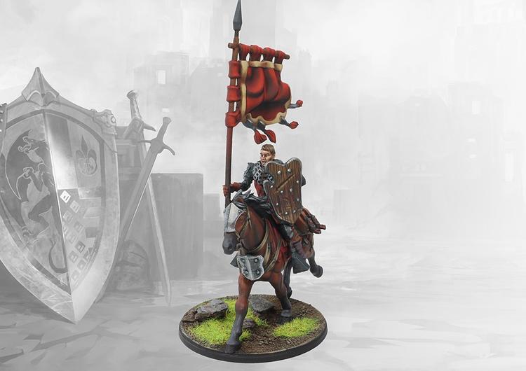 Para Bellum - Conquest  -  Hundred Kingdoms Mounted Squires Regiment Expansion Set
