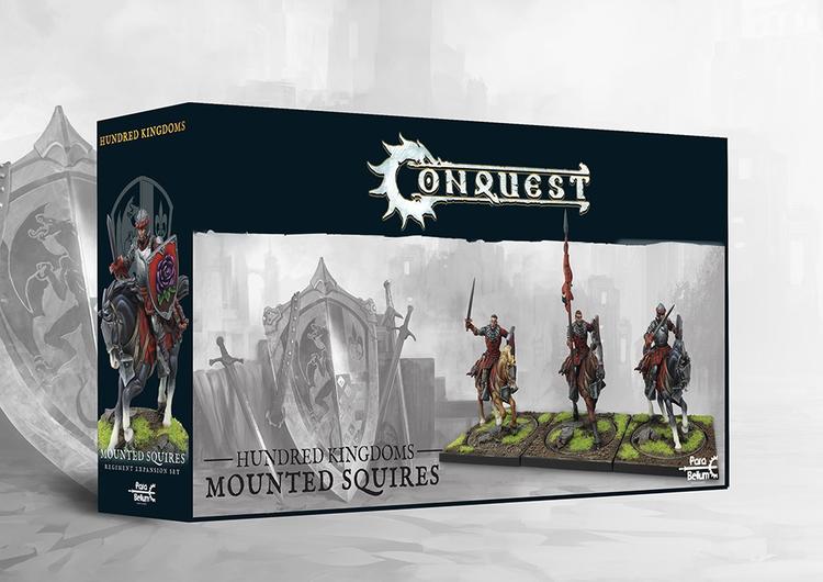 Para Bellum - Conquest  -  Hundred Kingdoms Mounted Squires Regiment Expansion Set