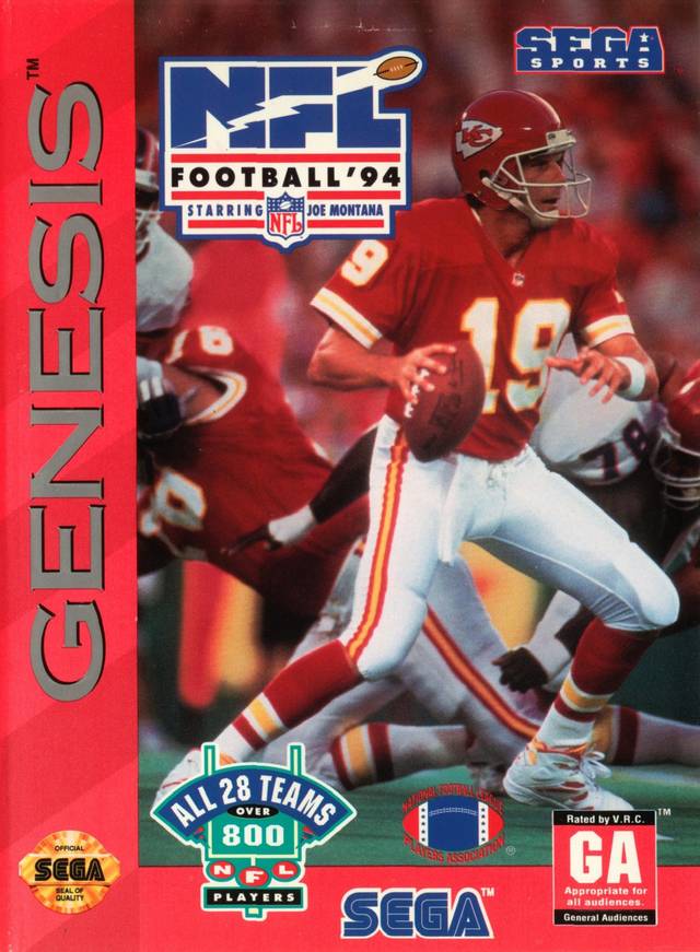 NFL Football '94 Starring Joe Montana (used)